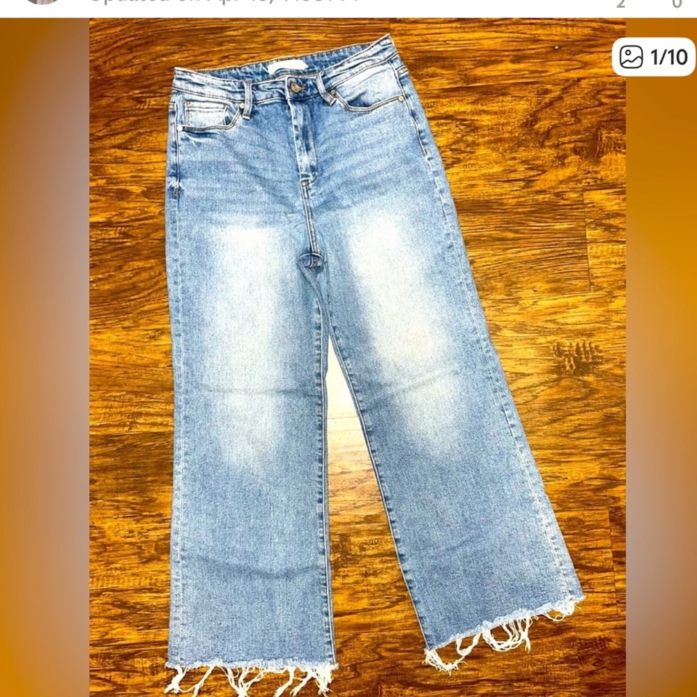 Grace & Emma Wide Leg Jeans Size 12